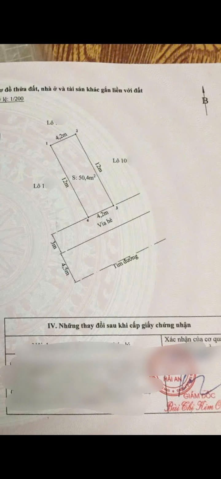 Đất TĐC Tràng Cát Hải Phòng - 50.4m² - 2.82 Tỷ - Vị Trí Vàng Đầu Tư