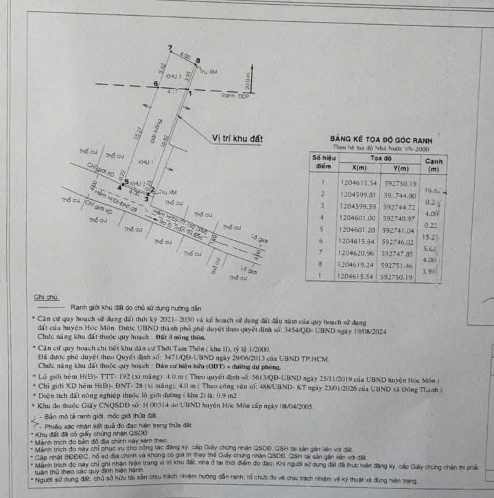 Đất Thổ Cư 80m² Trần Thị Bốc, Bình Tân - Giá 2.65 Tỷ, Sổ Hồng Sẵn