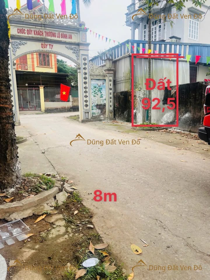 Đất nền Chương Mỹ 92.5m² - Sổ đỏ chính chủ, ô tô tránh