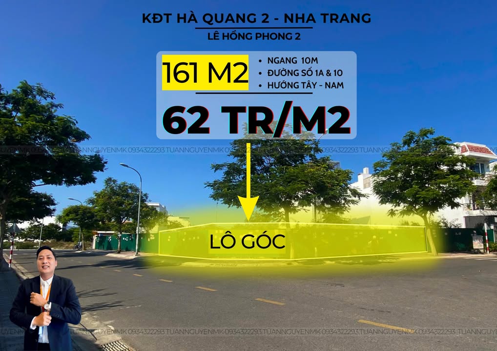 Đất Nền Hà Quang 2 Cam Ranh 160m² - Xây Dựng Tự Do!