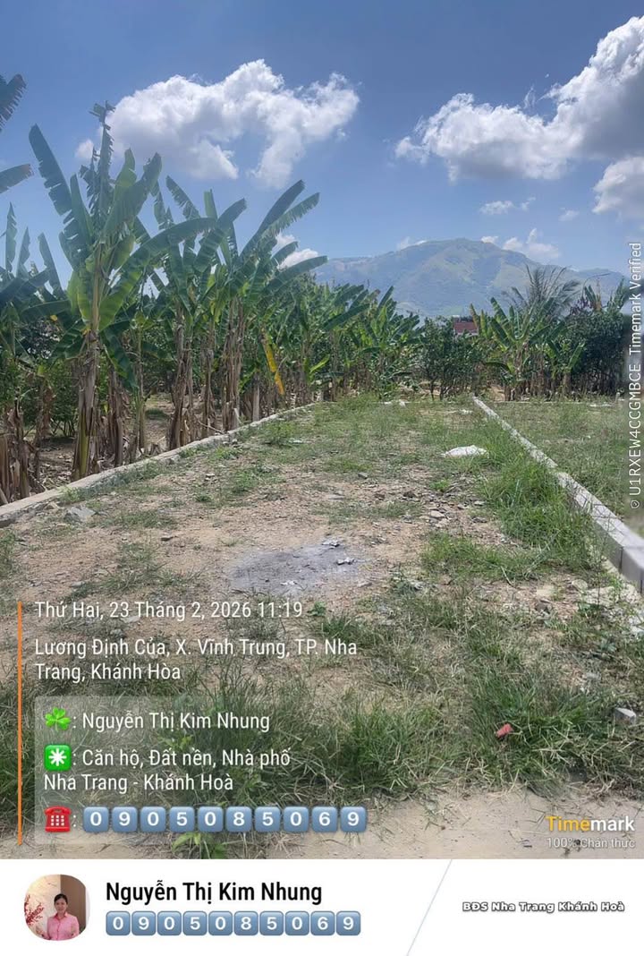 Đất Nền Nha Trang 99m² - Sổ Hồng Sẵn Sàng - Gần Đường 23/10