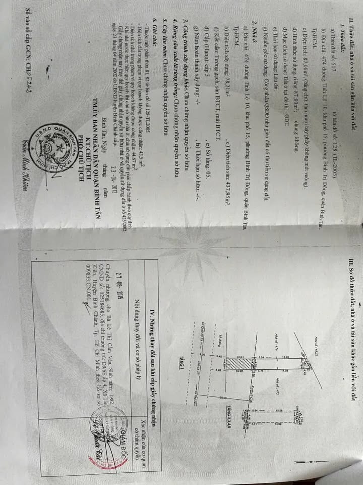 Nhà Mặt Tiền Kinh Doanh Tỉnh Lộ 10, Bình Tân - Dòng Tiền 65 Triệu/Tháng