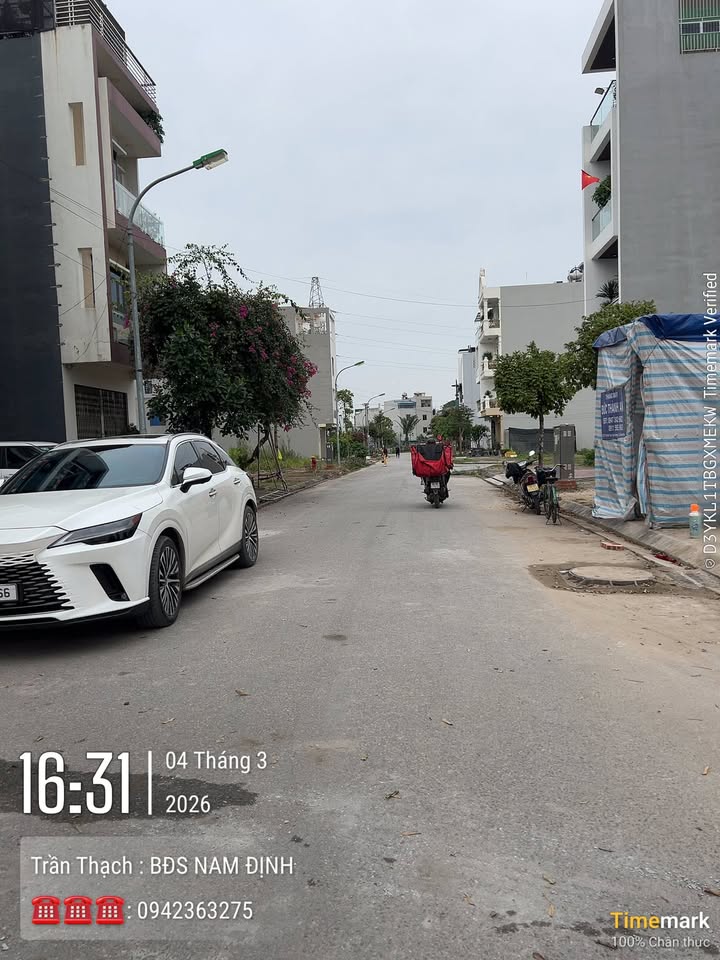 Đất nền Đô thị Mỹ Trung Nam Định 75m² - Xây dựng tự do!