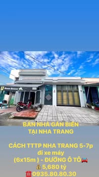 Nhà mặt tiền Lưu Hữu Phước Nha Trang 90m² 5,68 tỷ - Mặt tiền kinh doanh