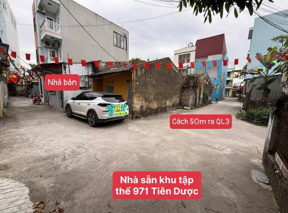 Nhà riêng Sóc Sơn 53.2m² hơn 2 tỷ - Ô tô vào tận nhà, Sổ đỏ sẵn!