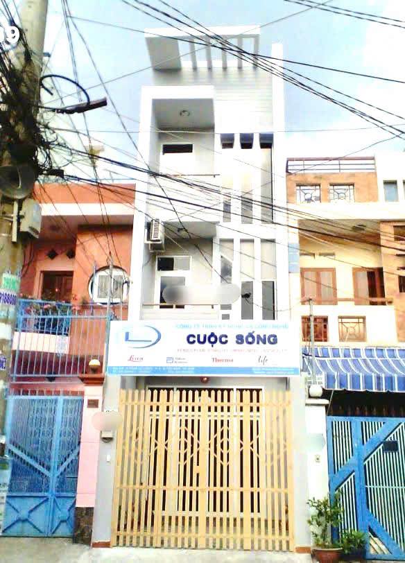 Cho thuê VP 74m² khu sân bay Tân Bình, 6PN, 4 tầng - Sẵn sàng kinh doanh!