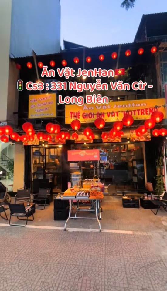 Sang Nhượng Quán Cafe Ăn Vặt Mặt Tiền Nguyễn Văn Cừ, Long Biên - 100m²