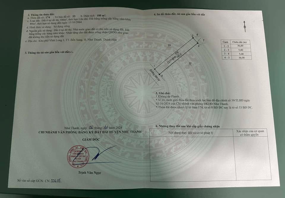 Bán Gấp Đất Nền 180m² Đường Vào Trường Nội Trú Như Thanh