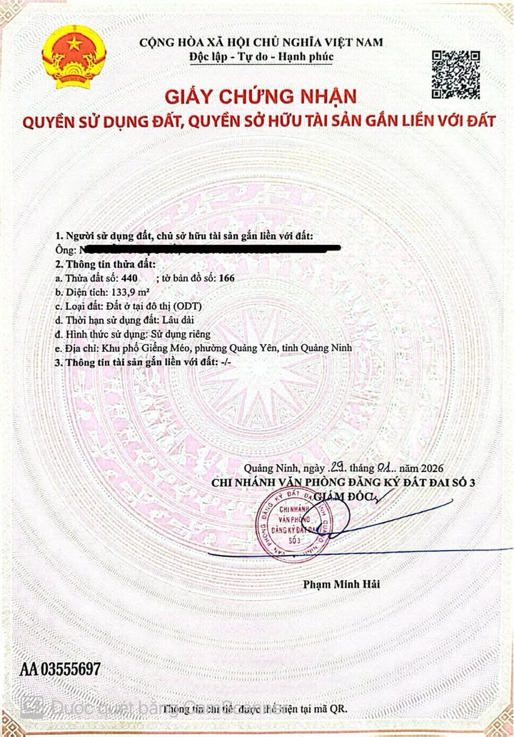 Đất Nền Quảng Yên 128m² - Vị Trí Vàng, Sổ Đỏ Sẵn Sàng