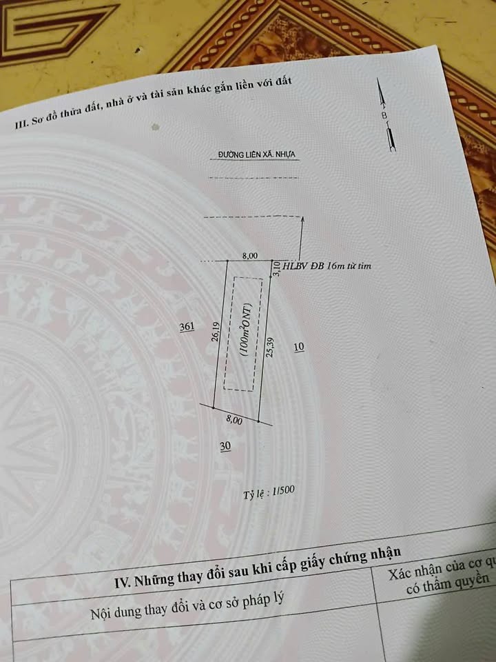 Đất nền Phước An, Nhơn Trạch 240m² - Đất thổ cư 100%!