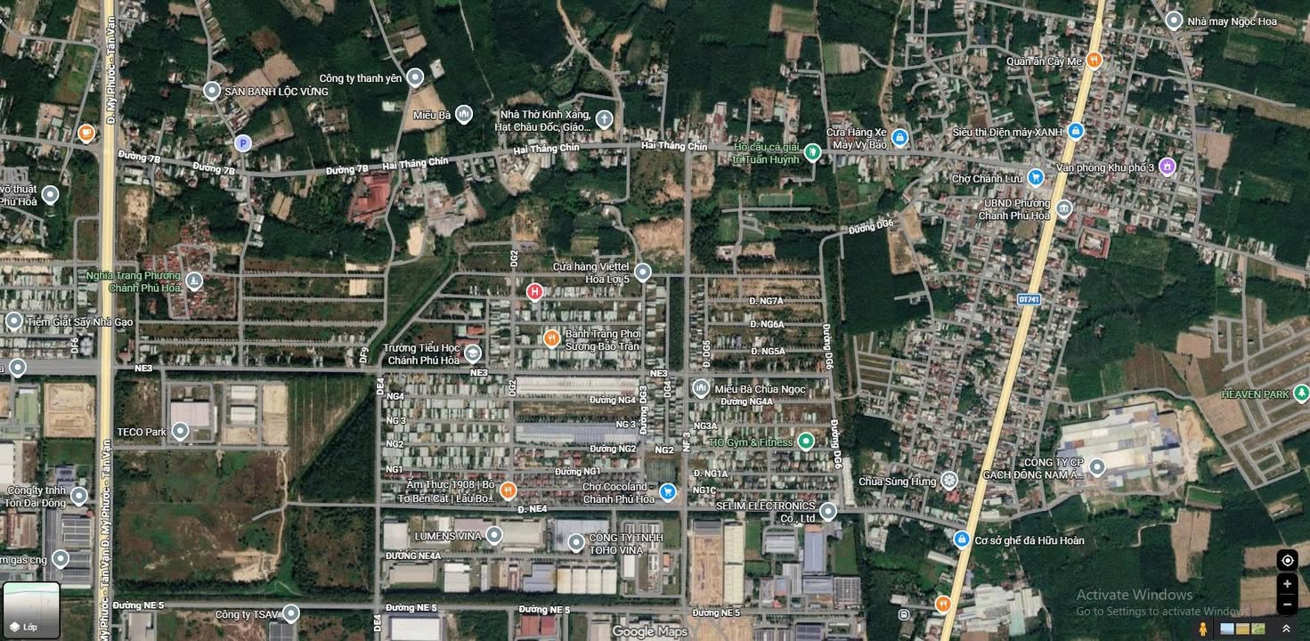 Đất nền Chánh Phú Hòa 500m² - Sổ đỏ chính chủ, tiềm năng lớn!