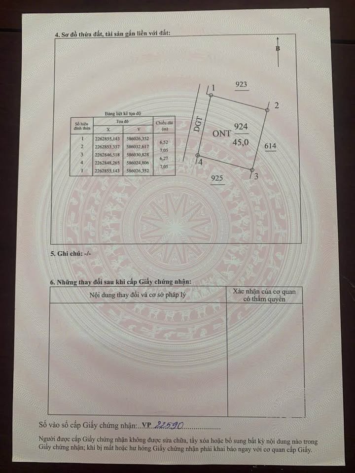 Đất nền Xã Phú Xuân, Vũ Thư 45m² chỉ 8xx triệu - Sổ đỏ chính chủ!