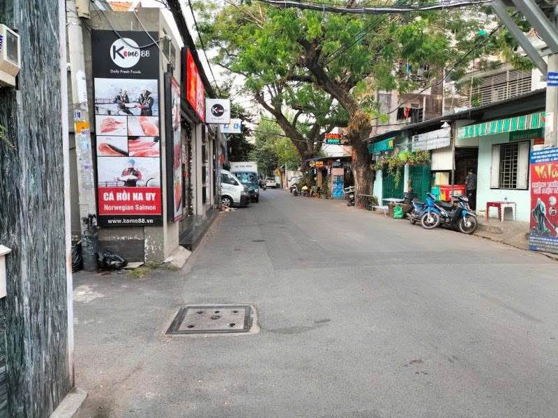 Cho thuê nhà mặt tiền Lam Sơn, Tân Bình - 160m² kinh doanh sầm uất