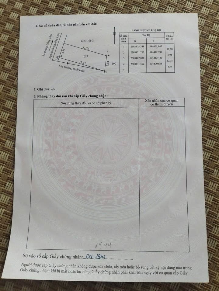Đất nền Đồng Hoà 47m² hơn 1 tỷ - Tiềm năng tăng giá vượt trội!