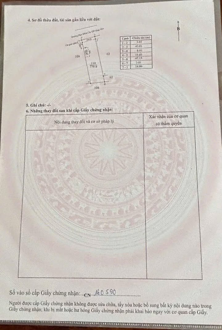 Bán Đất Mặt Tiền Mạc Đĩnh Chi, BMT - 500m² Hướng Nam, Giá 2.65 Tỷ