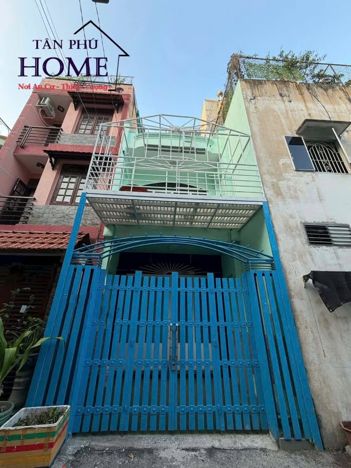 Cho thuê nhà 2 tầng Hẻm 4m Gò Dầu, Tân Phú - 3PN, 68m², 13 Triệu/tháng