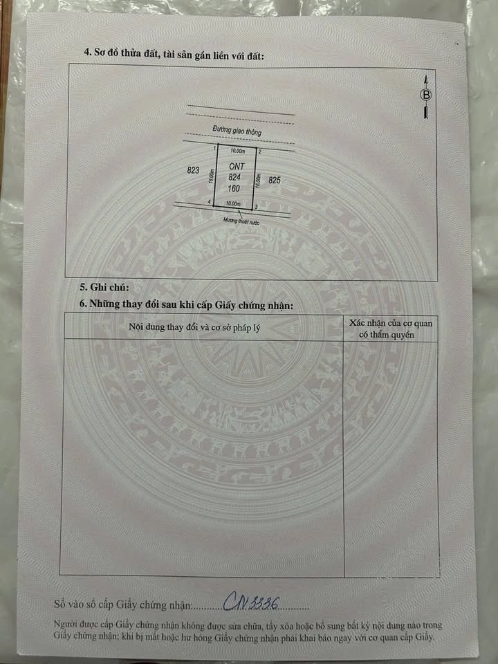 Đất nền Phú Thọ 160m² - Sổ đỏ full thổ cư, giá chỉ 1 tỷ!