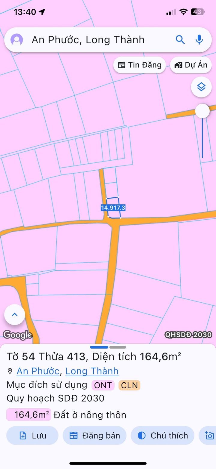 Đất Nền 170m² MT Lê Duẩn, TT.Long Thành - Sổ Riêng Thổ Cư, Giá 3 Tỷ