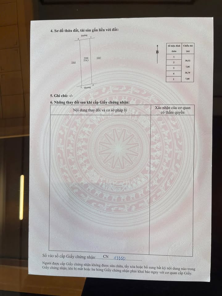 Đất nền 214m² Xã Hùng Tiến, Nam Đàn - Sổ đỏ chính chủ!