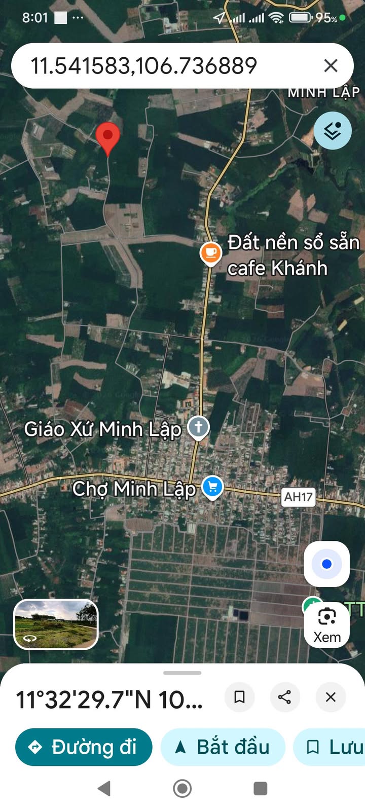 Đất nền Minh Lập Chơn Thành 200m² giá chỉ 3xx triệu - Sổ đỏ chính chủ