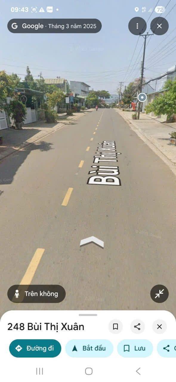 Nhà mặt tiền Bùi Thị Xuân P1 Bảo Lộc 203m² - Ô tô vào