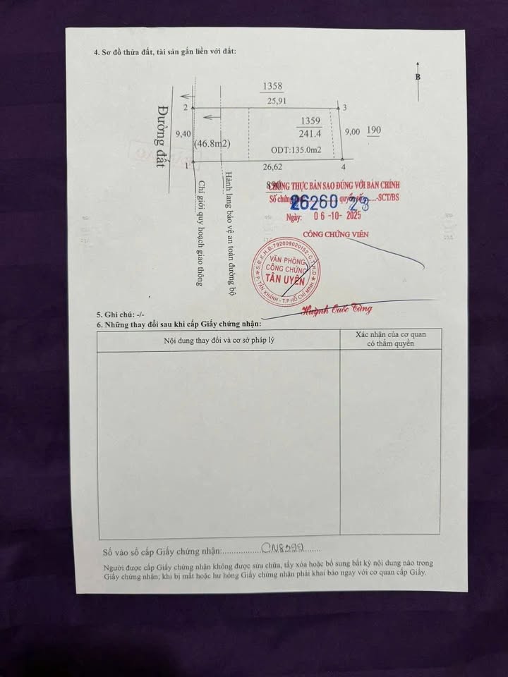 Đất nền Xã Thạnh Hội Tân Uyên 252m² 3.1 tỷ - Tiềm năng tăng giá!