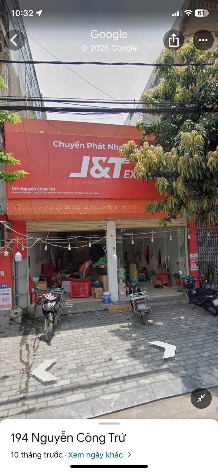 Cho thuê nhà mặt tiền Nguyễn Công Trứ, Hoa Lư - 169m², kinh doanh đắc lợi