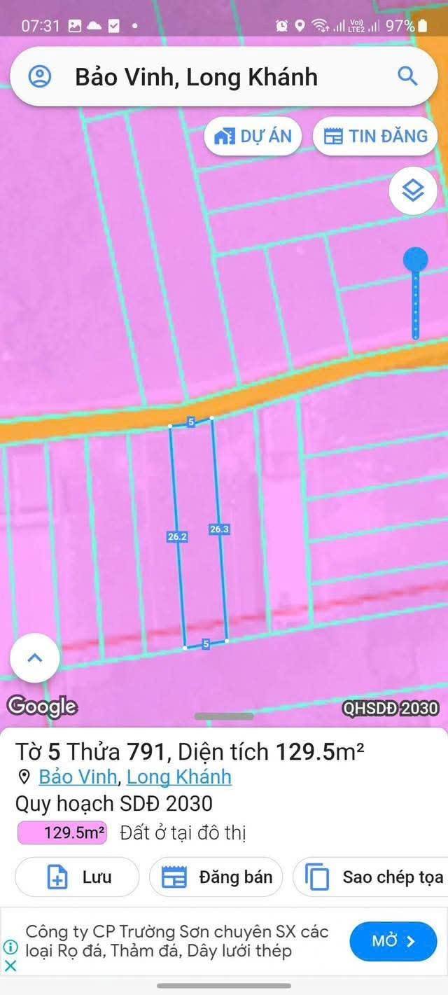 Đất nền Long Khánh 150m² - Sổ đỏ chính chủ, đường ô tô thông