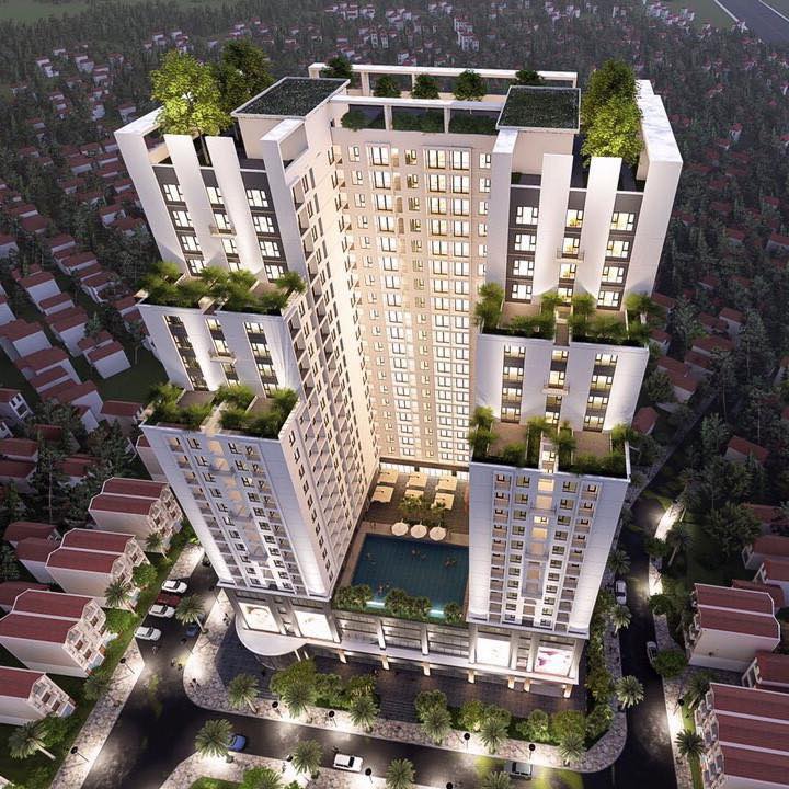 Căn hộ Geleximco Giải Phóng 62m² giá 5.95 tỷ - View đẹp