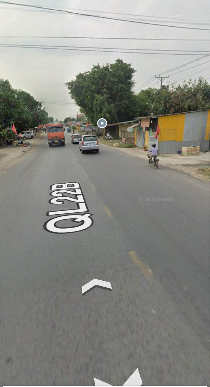 Đất nền Tây Ninh 225m² mặt tiền QL22B - Sổ đỏ chính chủ!