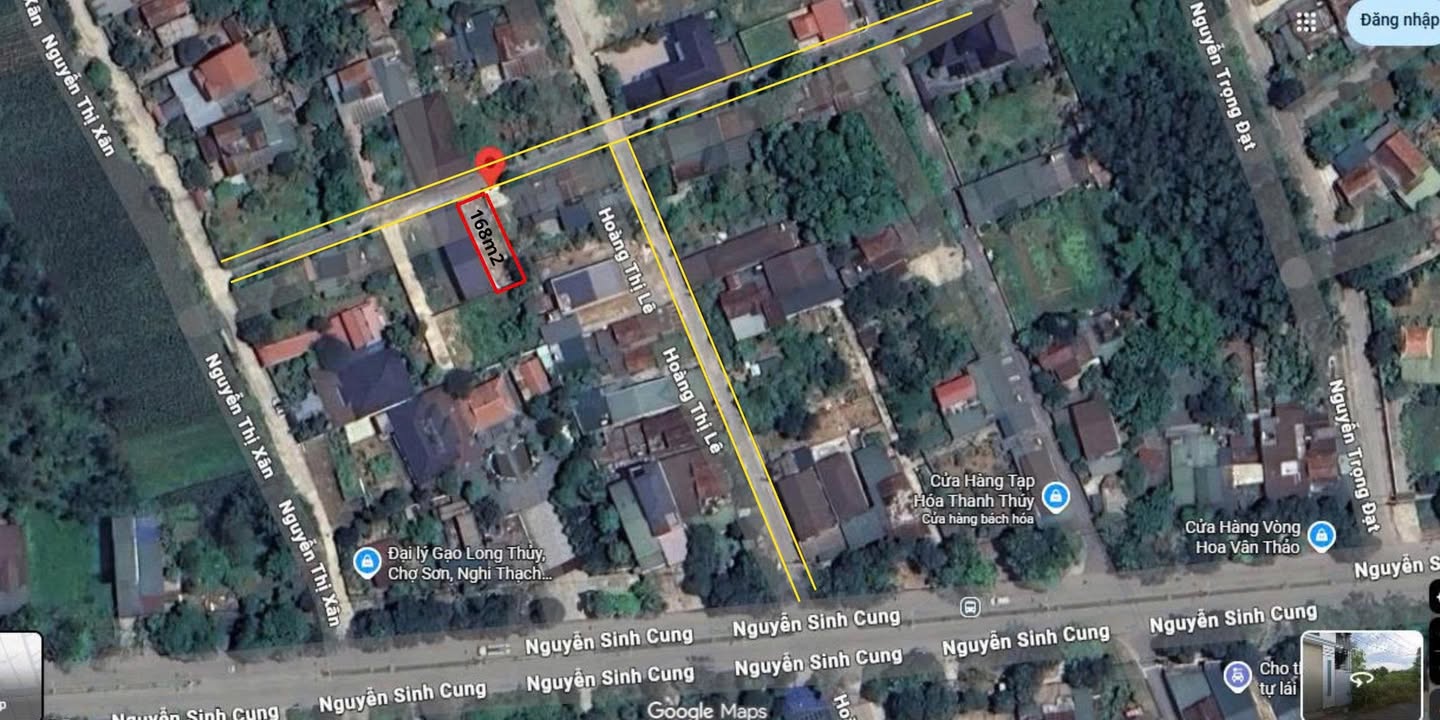 Đất nền Nghi Hương, TP Vinh 168m² chỉ 1.8 tỷ - Tiềm năng tăng giá!