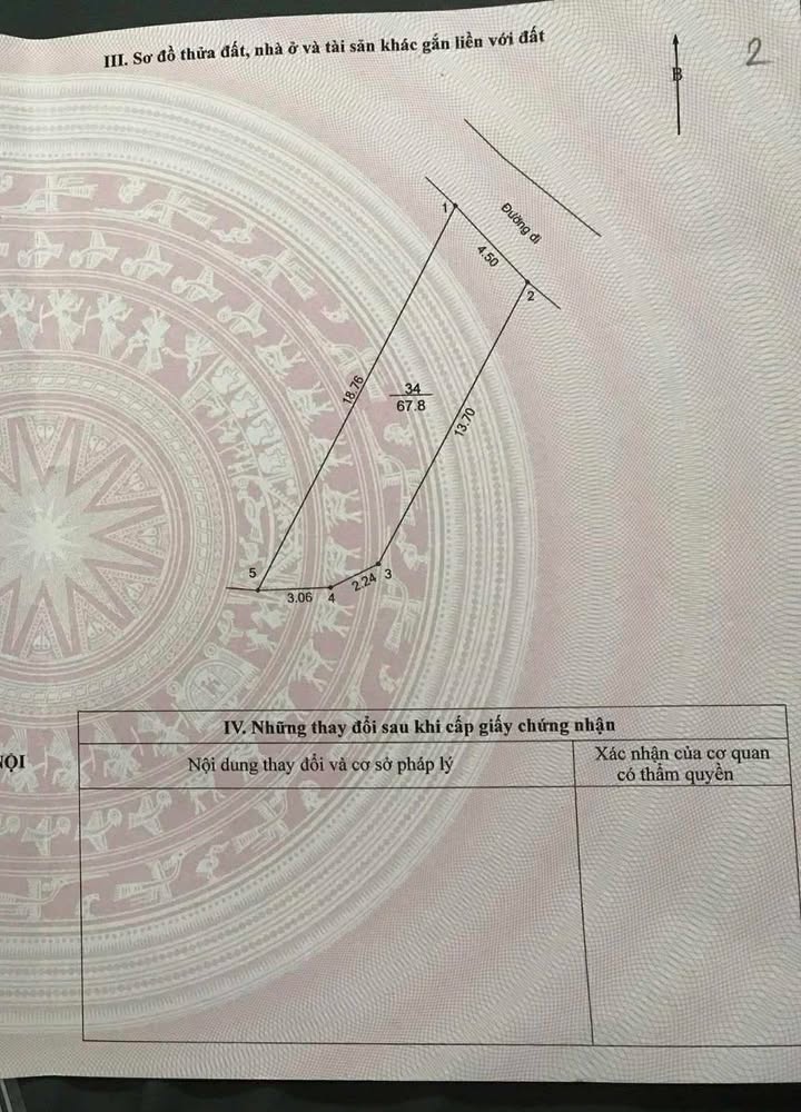 Nhà riêng Phố Chùa Thông, Sơn Tây 68m² - Ô tô vào tận nhà!