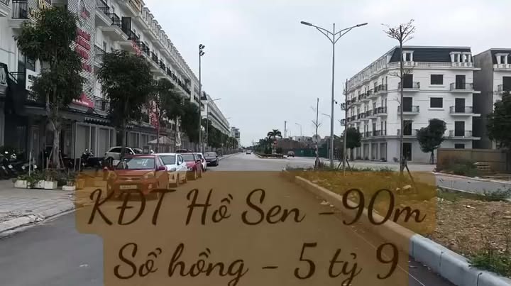 Nhà Riêng KĐT Hồ Sen 90m² - 5.9 Tỷ, Ô Tô Vào Tận Nhà!
