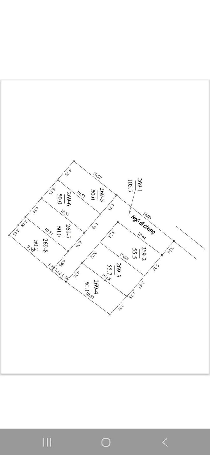 Bán Đất Ngõ Ngô Gia Tự Long Biên 52m² - Sổ Đỏ Từng Lô, Giá Đầu Tư