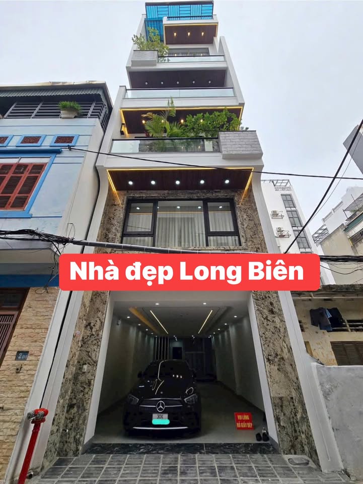 Nhà Duplex 7 Tầng 90m² Long Biên - Ô tô tránh, Sổ đỏ
