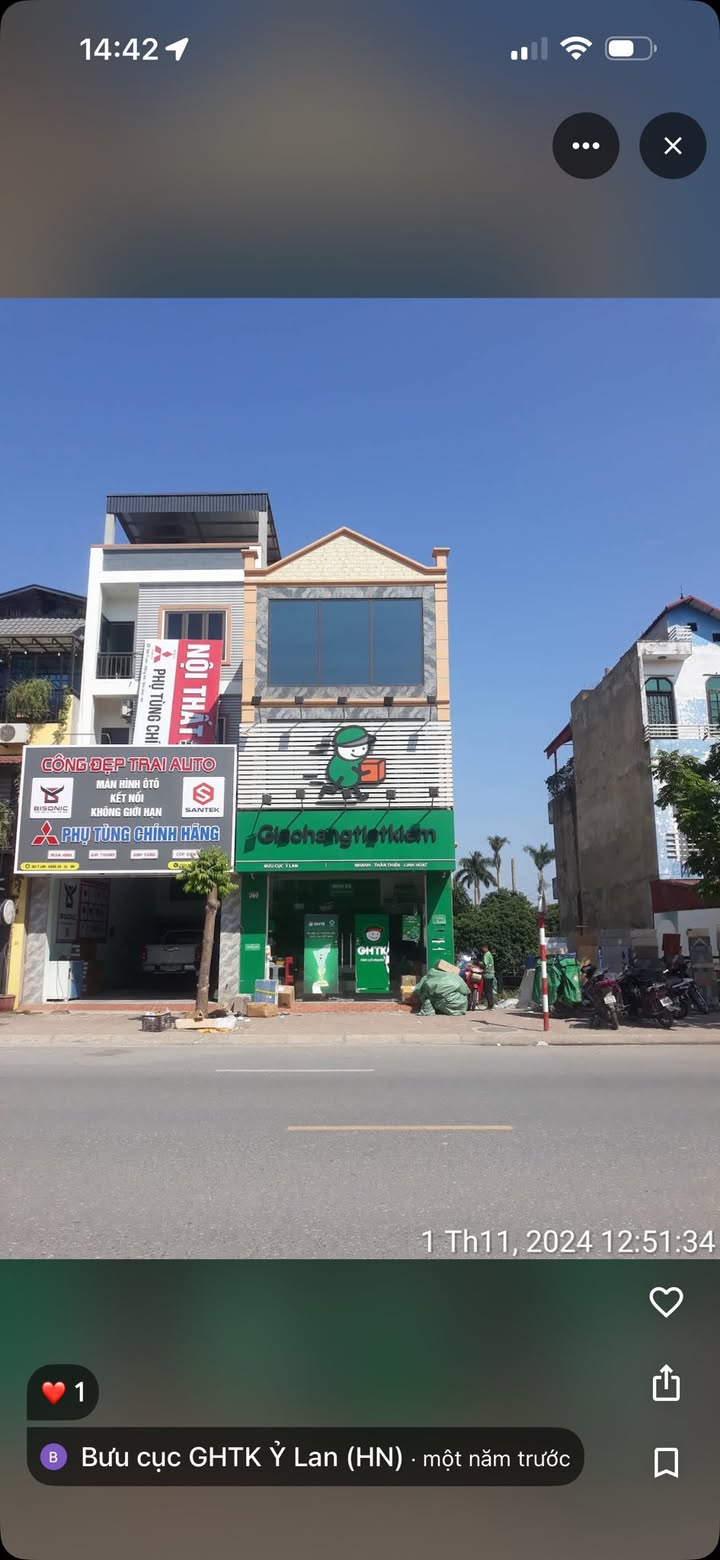 Nhà Nguyên Căn 360 Ỷ Lan Gia Lâm 325m² - Mặt tiền kinh doanh đắc địa!