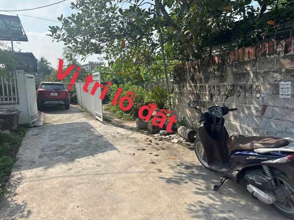 Đất Quỳnh Hồng, Quỳnh Phụ 140m² chỉ 1.2 tỷ - Đường to ô tô vào tận đất.