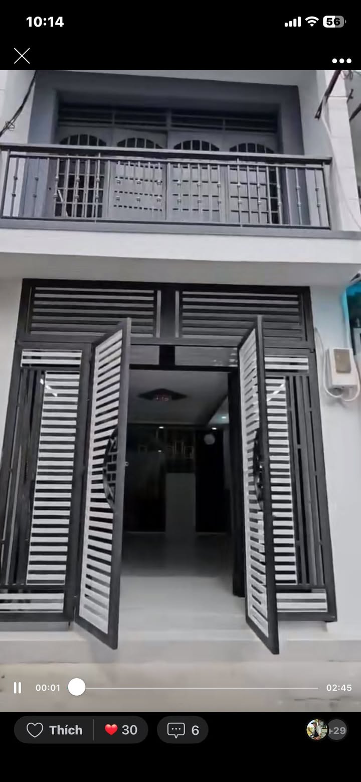 Nhà 60m² Gò Xoài, Bình Tân - Sổ hồng sẵn, giá 6.2 tỷ, dọn vào ở ngay!