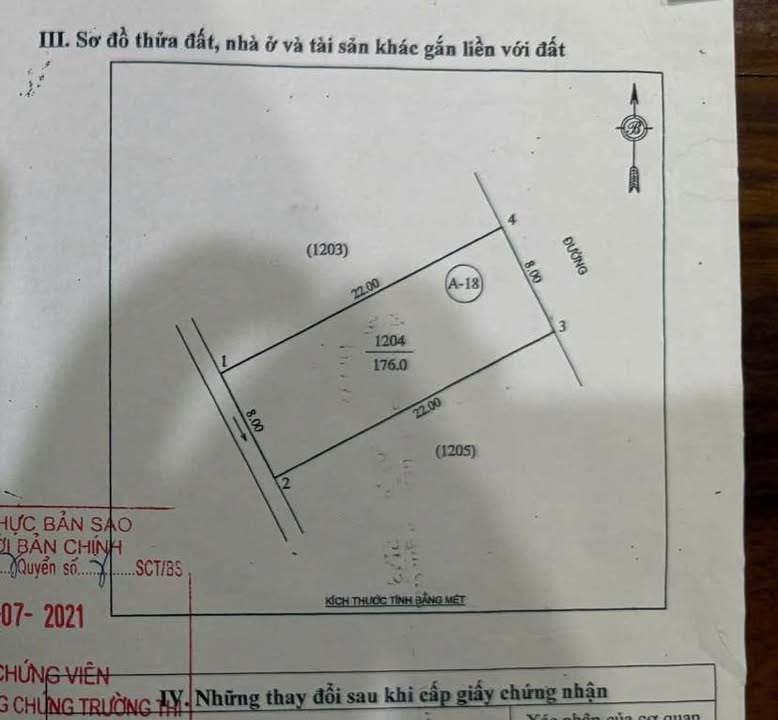 Đất nền Khu đấu giá Mai Lộc 176m² - Sổ đỏ chính chủ