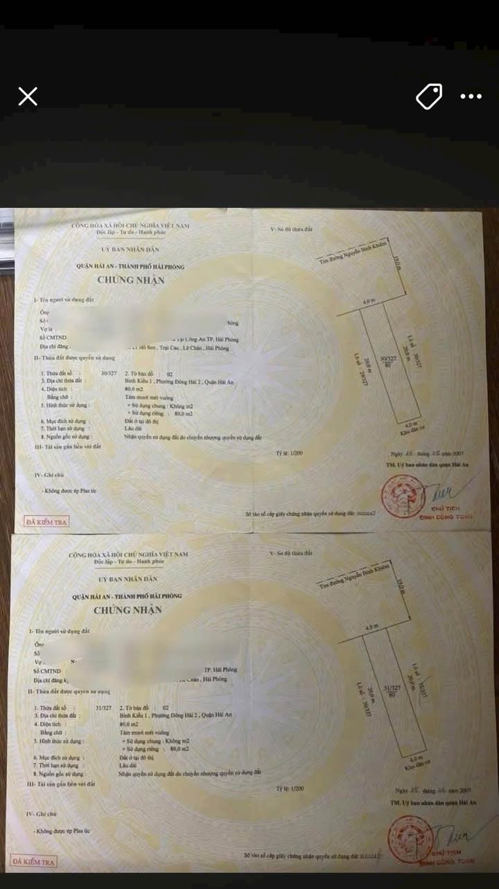 Đất nền Hải An 160m² Nguyễn Bỉnh Khiêm - Sổ đỏ chính chủ, Đầu tư sinh lời!