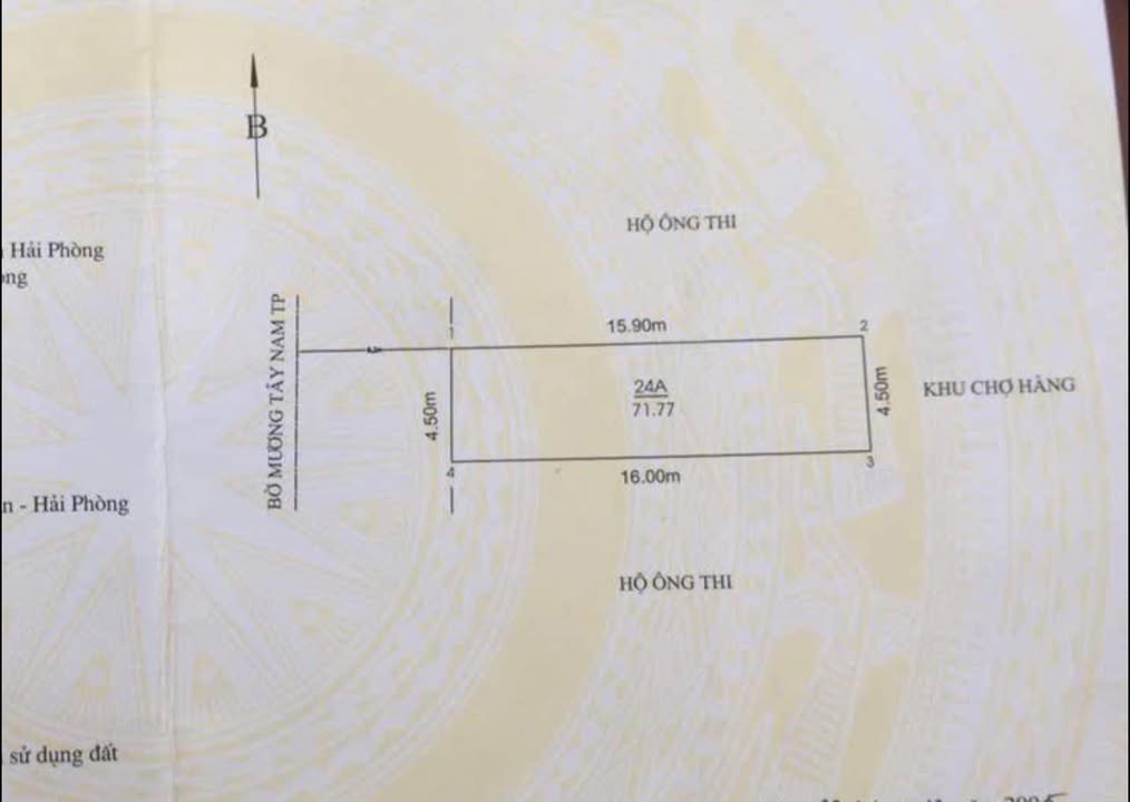 Bán đất tặng nhà 72m² mặt đường Nguyễn Văn Linh, Hải Phòng - 5.4 tỷ