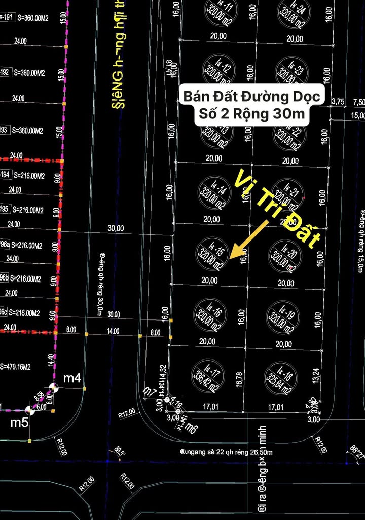 Đất Đường Dọc Số 2 Cửa Hội 320m² 12.8 tỷ - Tiềm năng