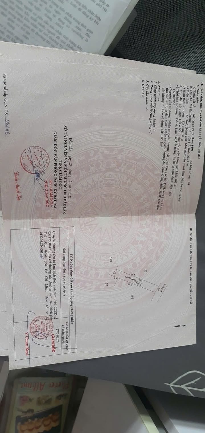 Bán Đất Nền Buôn Hồ 150m² Mặt Đường Bê Tông - Sẵn Sàng Xây Dựng