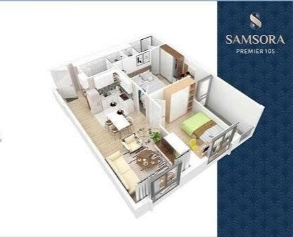 Chung cư Samsora Hà Đông 64m² - 2PN Tầng Đẹp, Giá Tốt