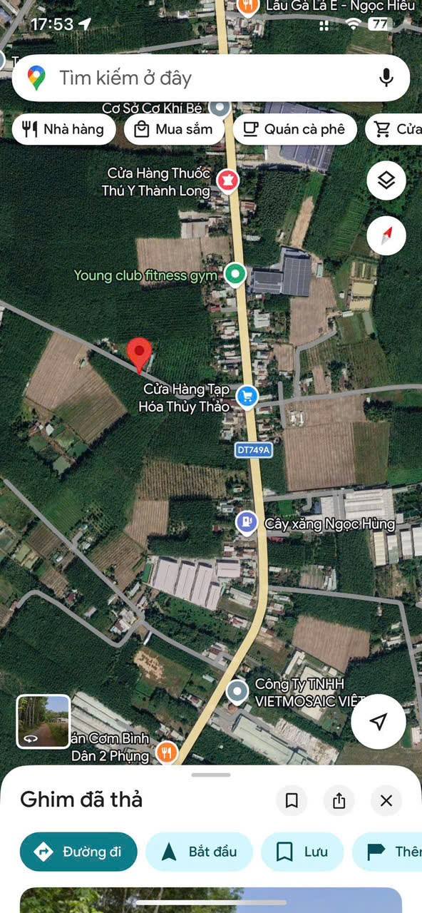 Bán Đất Nền Long Nguyên, Bàu Bàng - 252m² Sổ Hồng Riêng