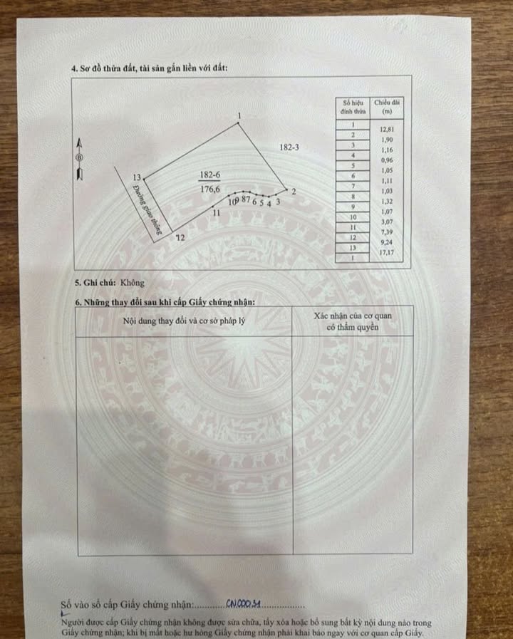 Đất nền Phường Âu Cơ, Thị xã Phú Thọ 178m² - Đường to ô tô