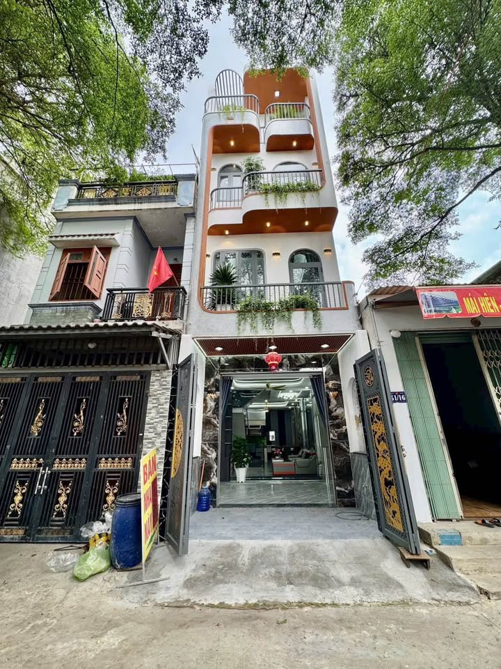 Nhà Phố 4 Tỷ Mặt Tiền DT743 - An Phú, Thuận An - 60m², 4PN, Full Nội Thất