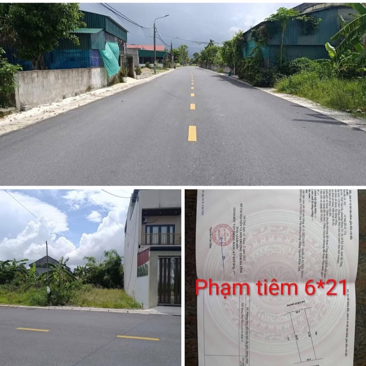 Mặt Tiền Kinh Doanh Đường Phạm Tiêm, TX Kỳ Anh - 126m² Giá 2 Tỷ