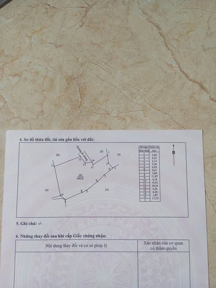 Đất nền Phổ Yên, Thái Nguyên 643.8m² - Sẵn sổ, có dãy trọ kinh doanh