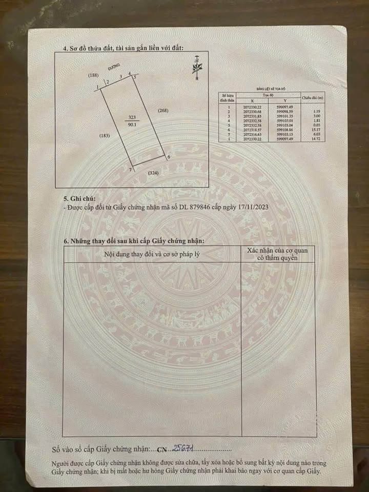 Bán đất nền 90m² Phường Nghi Phú, Vinh - Sổ đỏ sẵn sàng, giá 1.8 tỷ